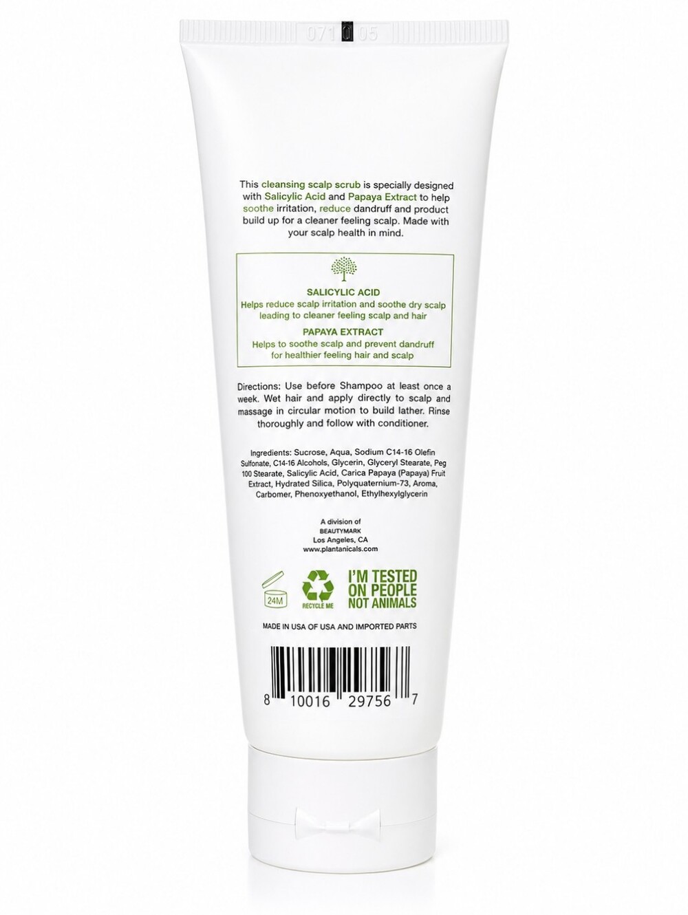 Plantanicals Scalphealth Pre-Shampoo Scalp Scrub - Picture 2 of 2